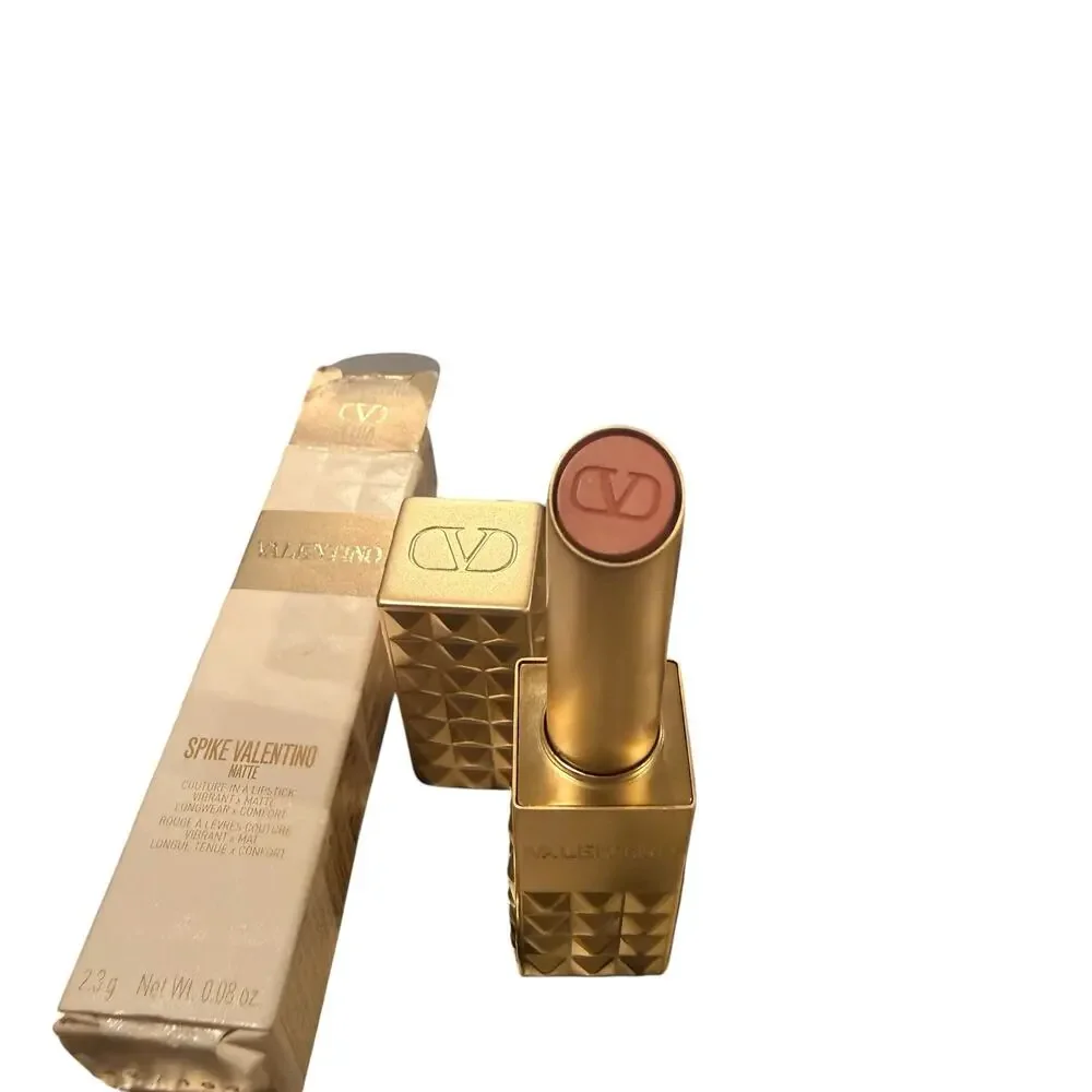 Valentino Spike Valentino Buttery Matte Lip Color 118A Sienna Nude 0.08 oz NIB